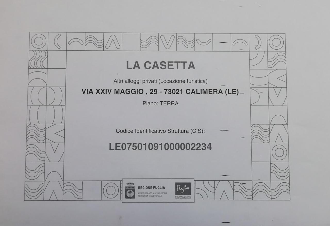 Vakantiehuis La Casetta
